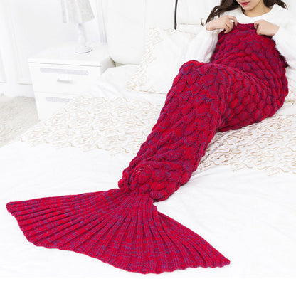 Mermaid Tail Blanket for Adults