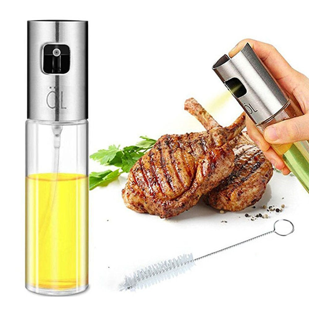 Oil Sprayer Vinegar Bottle for BBQ Cooking Frying Salad Baking
