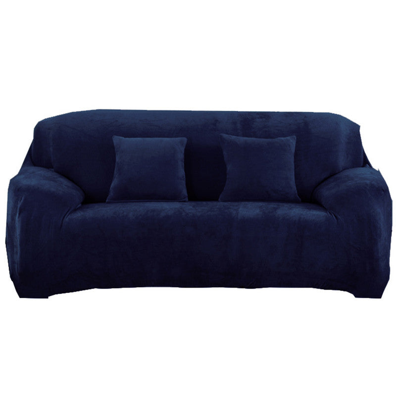 Home Fleeced Sofa Cover Polyester Couch Slipcover Home Decoration for 3 Seats Sofa
