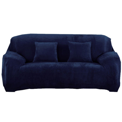 Home Fleeced Sofa Cover Polyester Couch Slipcover Home Decoration for 3 Seats Sofa