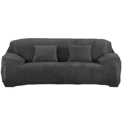 Home Fleeced Sofa Cover Polyester Couch Slipcover Home Decoration for 4 Seats Sofa