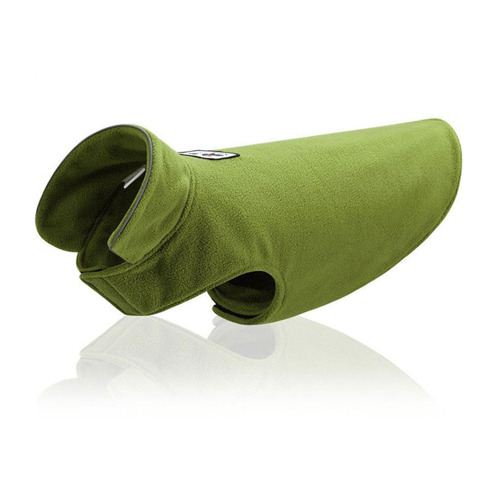 Pet Dog Warm Coat Fleece Jacket Jumper Sweater Winter Clothe-Green Color