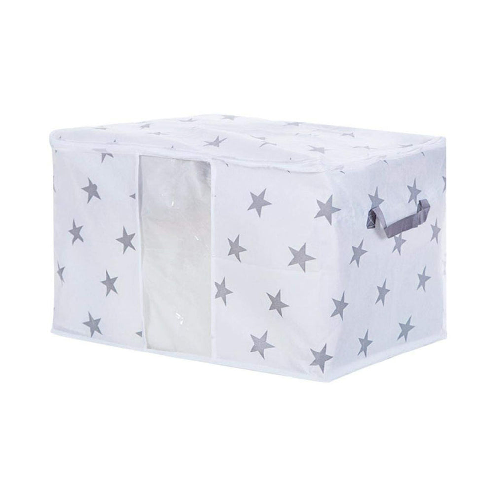 2Pcs 0r 4Pcs Clothes Quilt Blanket Storage Bag Organizer Foldable Zipper Box Light Large foldable Washable Closet Underbed Blanket Luggage Organiser Storage Bag Case Box