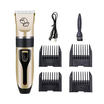 USB Cordless Electric Dog Clipper Set