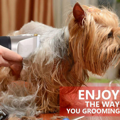 USB Cordless Electric Dog Clipper Set
