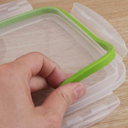 3Pcs Stainless Steel Lunch Box Practical Food Storage Box Sealed Fresh-keeping Lunch Boxes