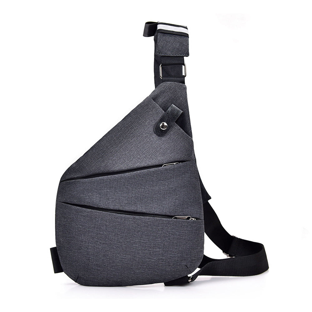 2 X Personal Anti Theft Sling Bag Shoulder Bag Chest Bag Right Shoulder Bag