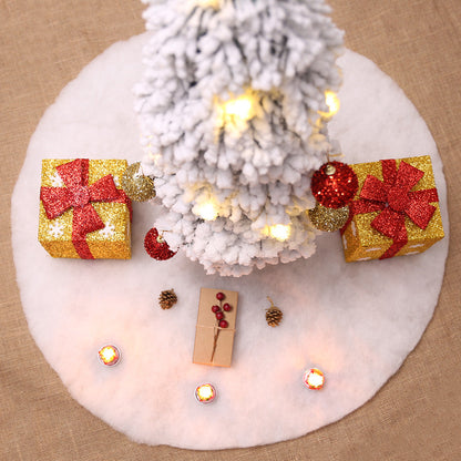 78cm Christmas Tree Skirt Base Floor Mat Cover Xmas Decor