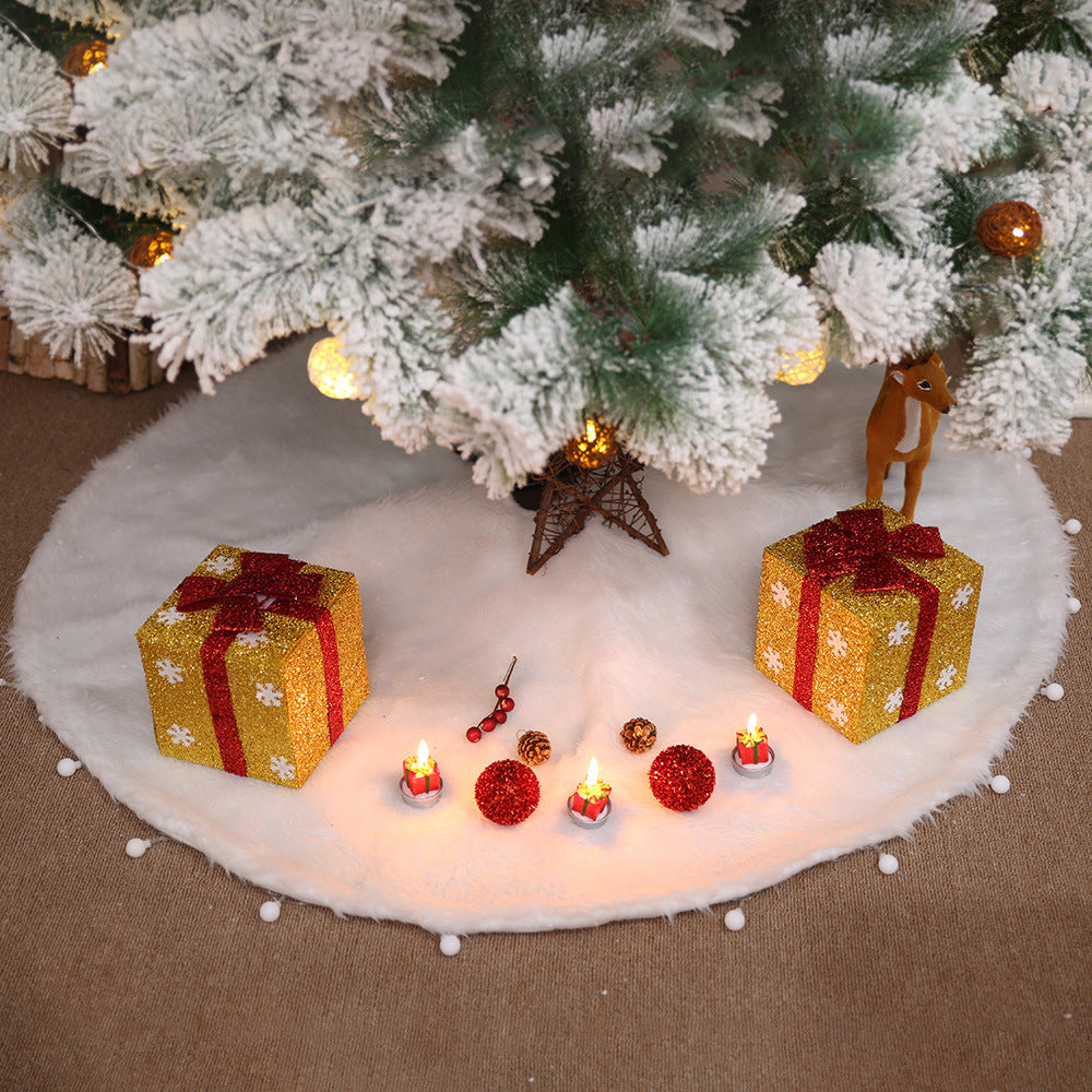 78cm Christmas Tree Skirt Base Floor Mat Cover Xmas Decor