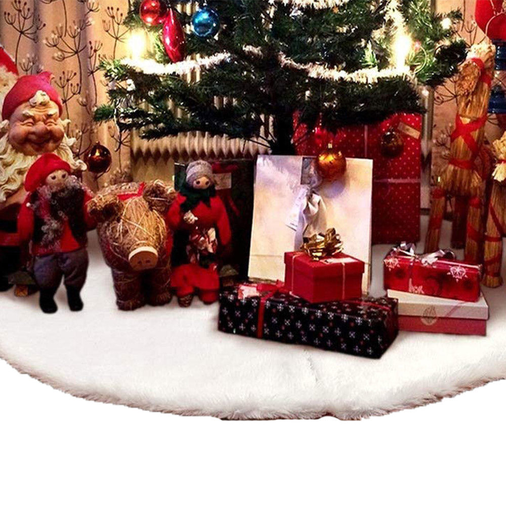 78cm Christmas Tree Skirt Base Floor Mat Cover Xmas Decor