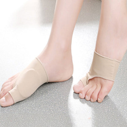 9Pcs Bunion Support Kit Silicone Toe Spaces Gel Pad Bunion Protector Sleeves Bunion Toe Separators Elastic Fabric Big Toe Strap