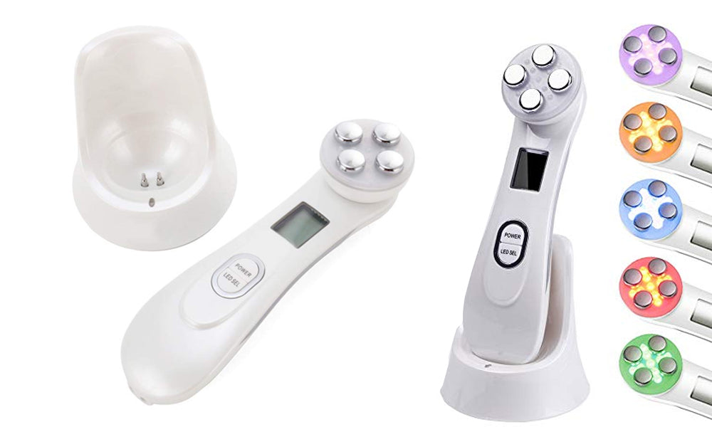 USB Radio Frequency Facial LED Photon Skin Care Device Anti-Aging Facial Device