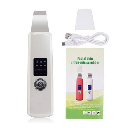Ultrasonic Blackhead Removal Skin Scrubber Facial Kit Face Care Set