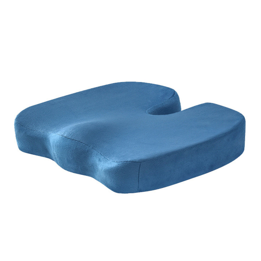 Memory Foam Seat Cushion - Blue