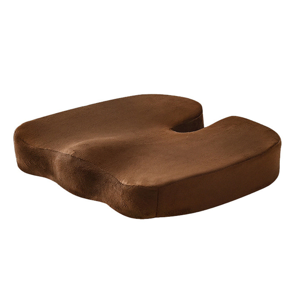 Memory Foam Seat Cushion - Coffee