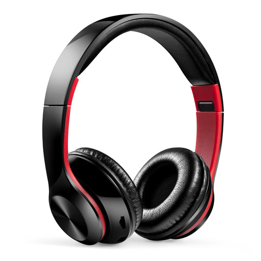 Bluetooth Headphones Over Ear Wireless Headset Support SD Card FM With Mic