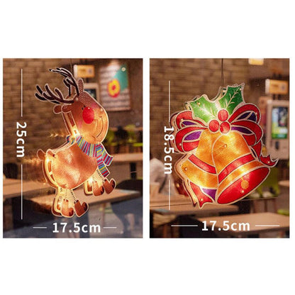 Bell Fairy Lights 3D Window Hanging Lamp Decorative LED Lights