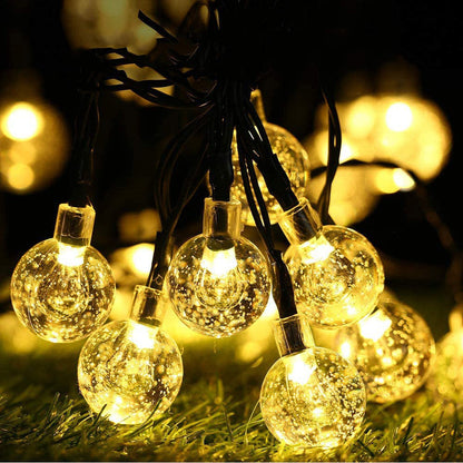 5m 50LED or 10m 100LED Solar String Light Indoor and Outdoor Garden Decoration Light Bubbles String Light LED Fairy Lights