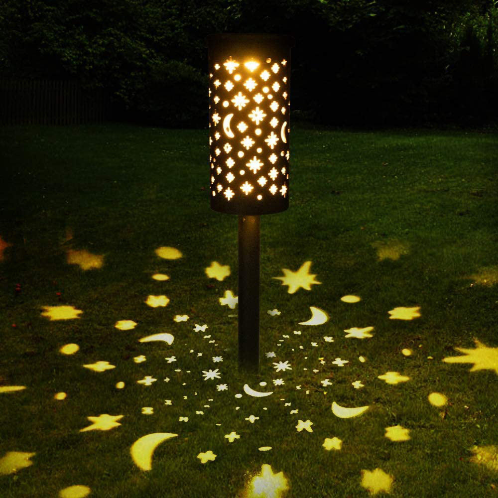 Solar Garden LED Light Outdoor Waterproof Solar Lamp Lantern Pathway Garden Stake Lights