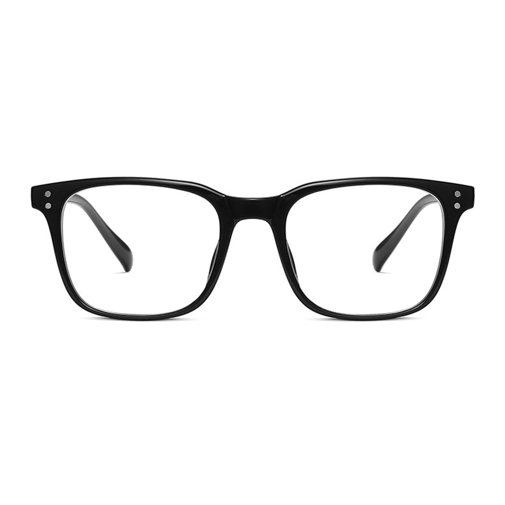 Blue Light Blocking Glasses Fashion Anti Eye Strain Eyeglasses for Computer Gaming-Black