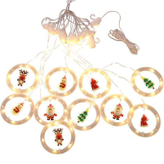 3 Meters USB Powered LED Christmas Decor Round Light Hanging Ornament Light