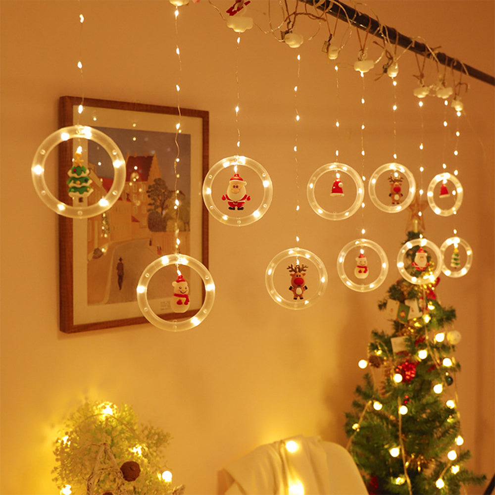 3 Meters USB Powered LED Christmas Decor Round Light Hanging Ornament Light