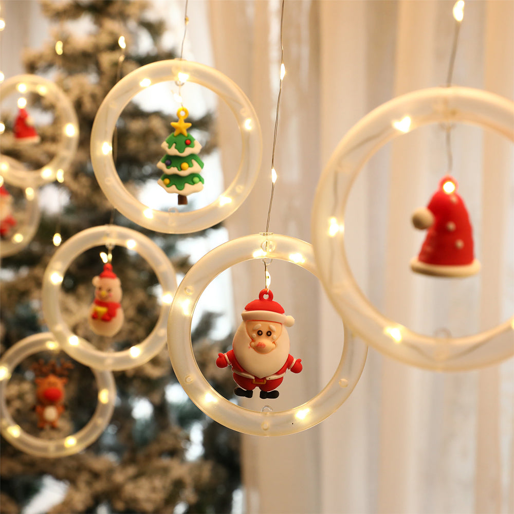 3 Meters USB Powered LED Christmas Decor Round Light Hanging Ornament Light