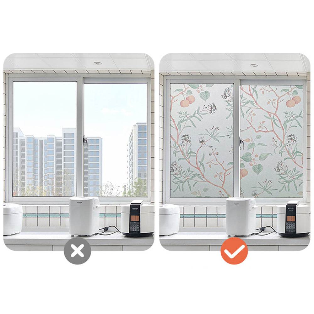 Privacy Frosted Decor Window Glass Film