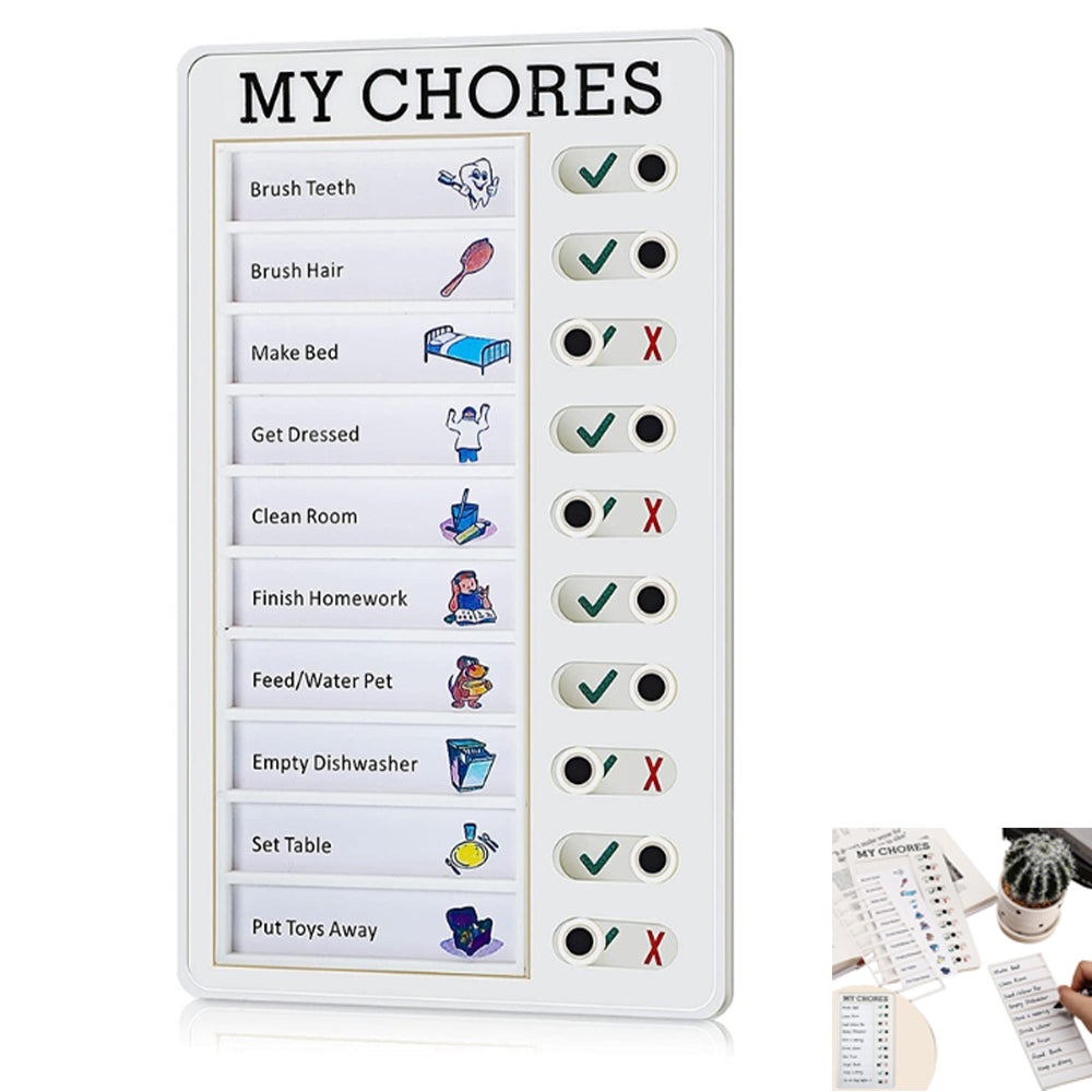 Chore Chart Memo Checklist Board Daily to Do List Planner RV Checklist Notes-Style 2