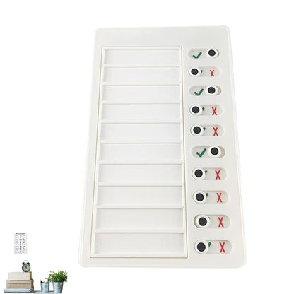 Chore Chart Memo Checklist Board Daily to Do List Planner RV Checklist Notes-Style 4