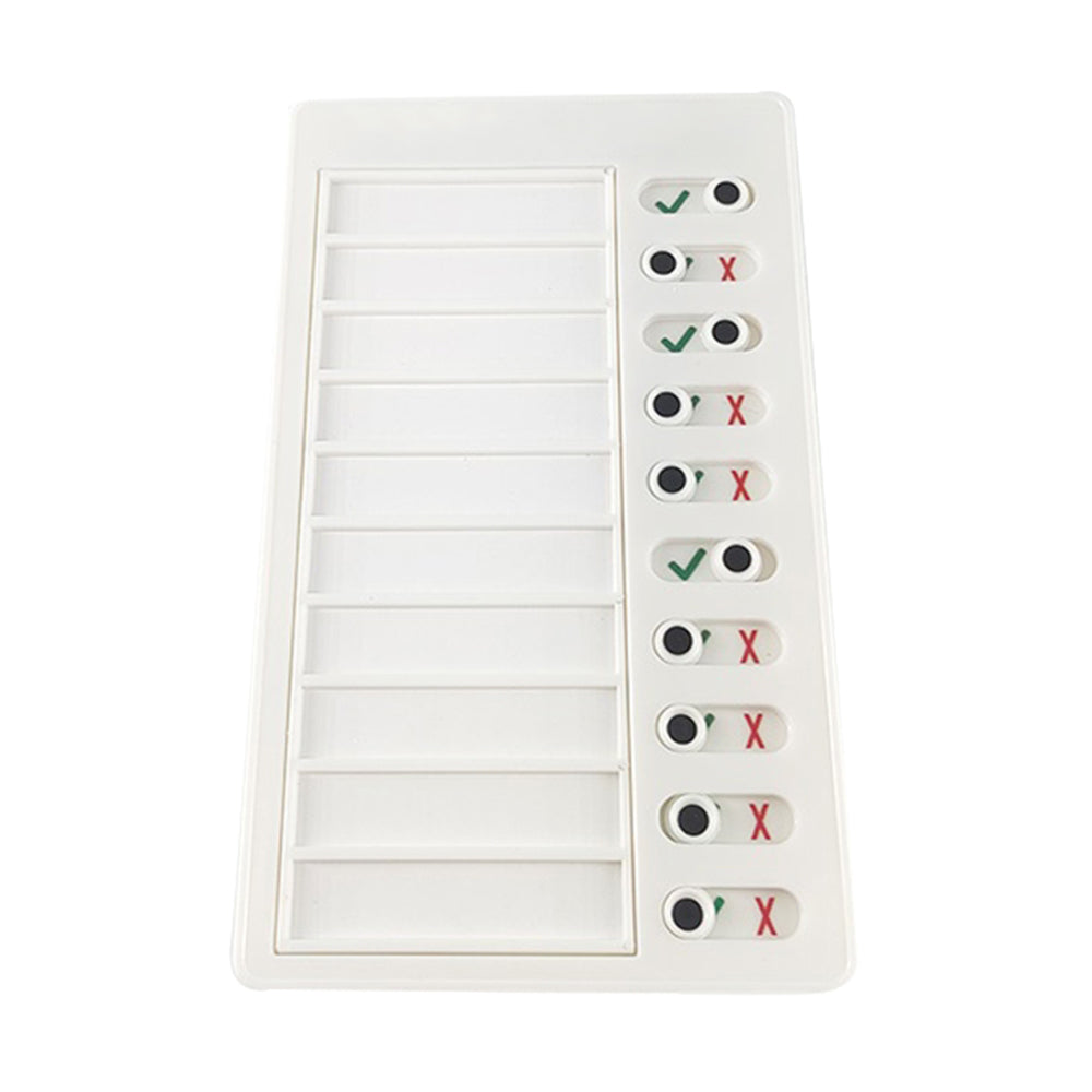 Chore Chart Memo Checklist Board Daily to Do List Planner RV Checklist Notes-Style 4