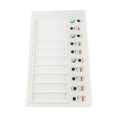 Chore Chart Memo Checklist Board Daily to Do List Planner RV Checklist Notes-Style 4
