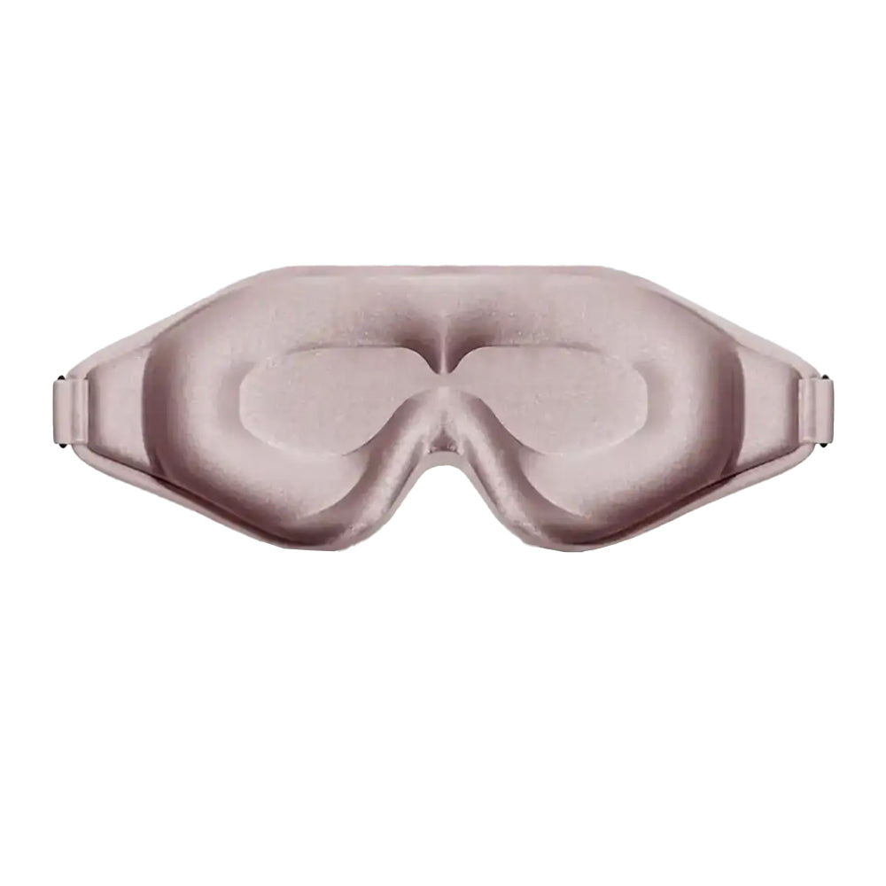 2Pcs Travel Sleep Eye Mask Soft 3D Deep Contoured Eye Covers Sleeping Blindfold -Pink