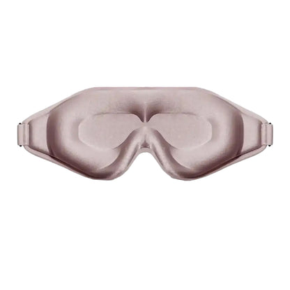 2Pcs Travel Sleep Eye Mask Soft 3D Deep Contoured Eye Covers Sleeping Blindfold -Pink