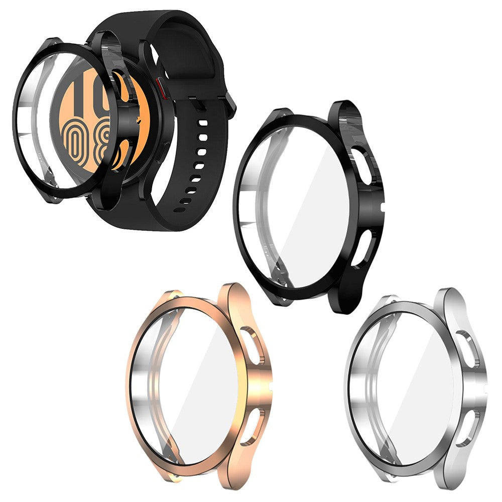 3Pcs Full Cover Screen Protector Case for Samsung Galaxy Watch4 44mm