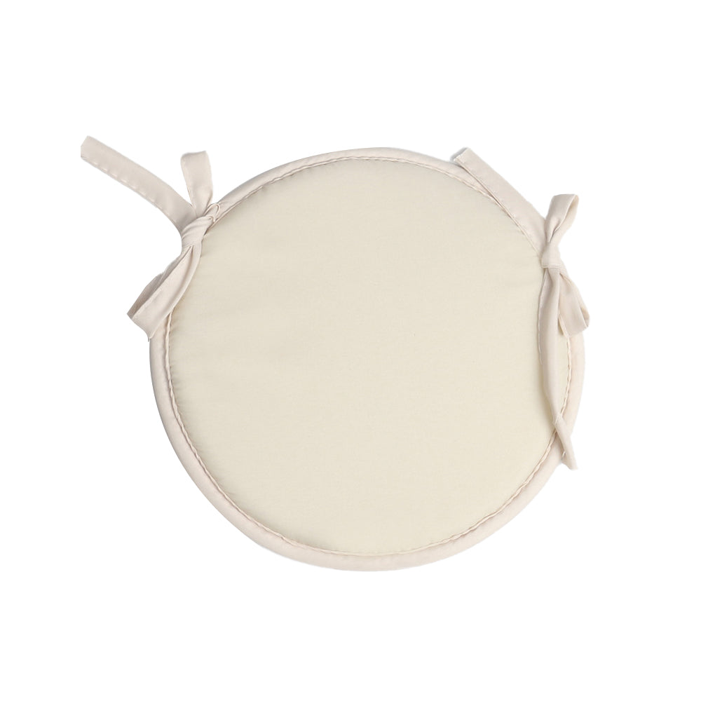 Set of 4Pcs 38cm Round Chair Pads Seat Cushions Garden Patio Home Cushions Style 1