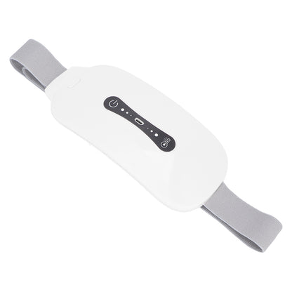Heating Pad for Cramps USB?Period?Pain?Relief?Heating?Belt Massager -White