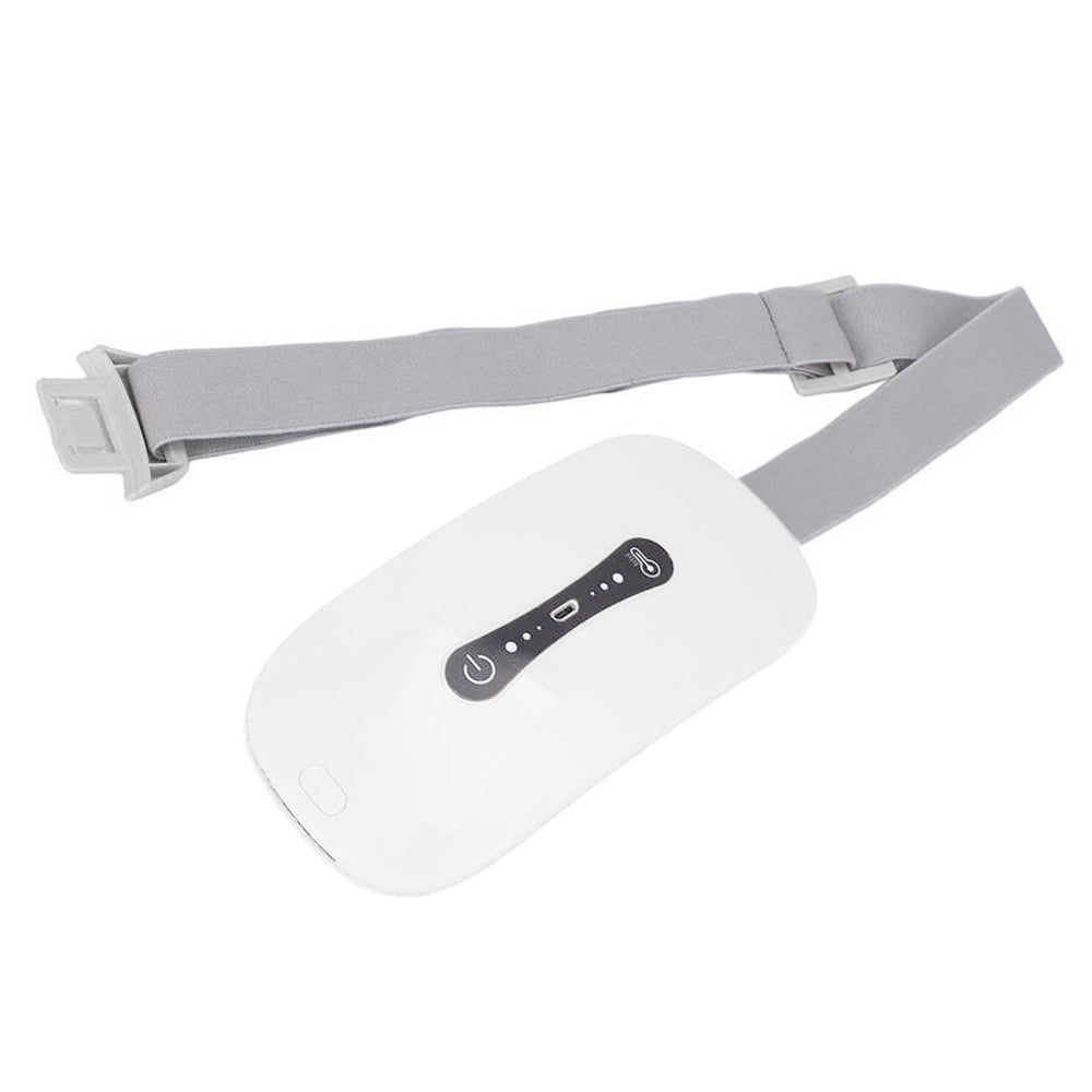 Heating Pad for Cramps USB?Period?Pain?Relief?Heating?Belt Massager -White