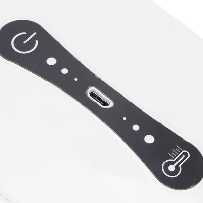 Heating Pad for Cramps USB?Period?Pain?Relief?Heating?Belt Massager -White