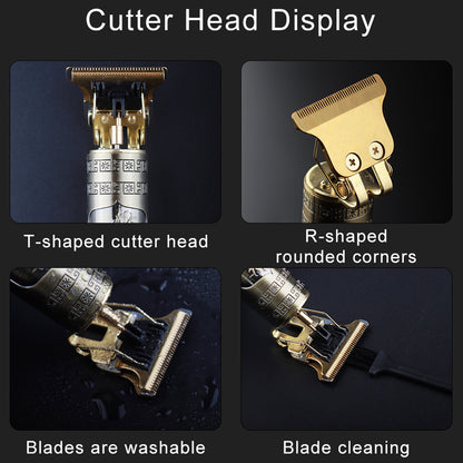 Hair Clippers for Men Electric Hair Trimmer Clippers Beard Trimmer Shaver Hair Cutting Kit -Faucet