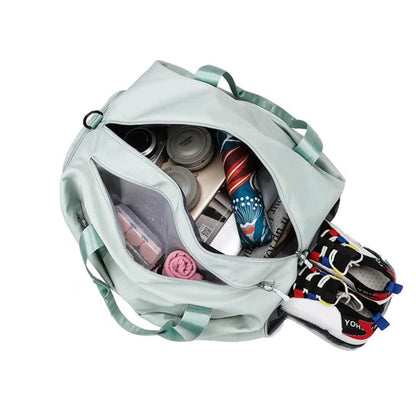 Travel Duffle Bags Portable Luggage Bag -Green