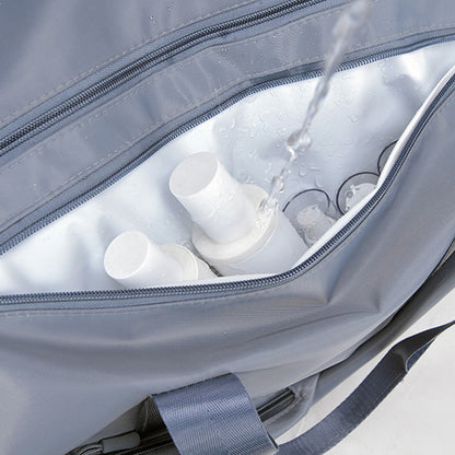 Travel Duffle Bags Portable Luggage Bag -Blue