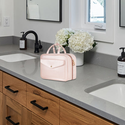 Hanging Travel Toiletry Bag Portable Makeup Organizer Cosmetic Holder -Black
