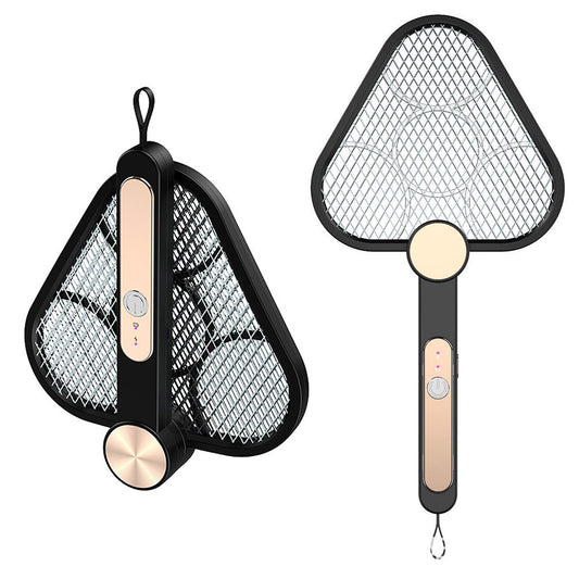 Electric Mosquito Swatter USB Rechargeable With Powerful Grid 3 Layer