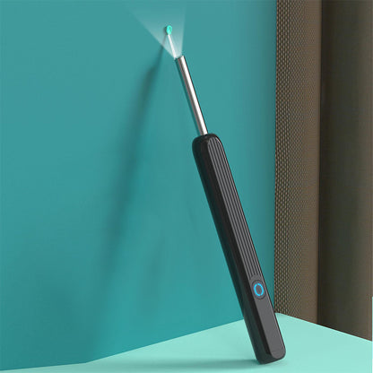 Ear Wax Removal Tool 3.3mm HD Ear Cleaner with Camera with Light -Black
