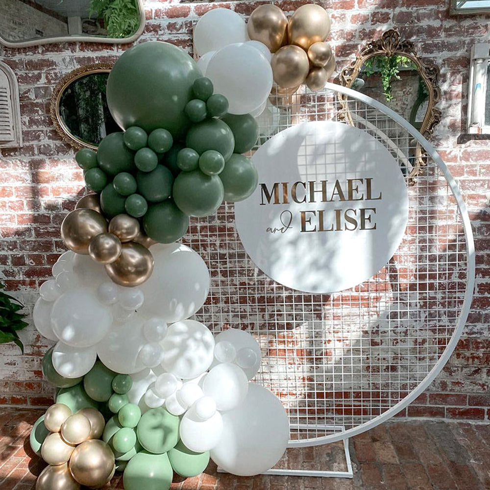 139pcs Balloons Kit Garland Birthday Party Wedding Baby Decoration -Green