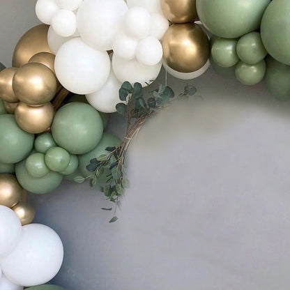 139pcs Balloons Kit Garland Birthday Party Wedding Baby Decoration -Green