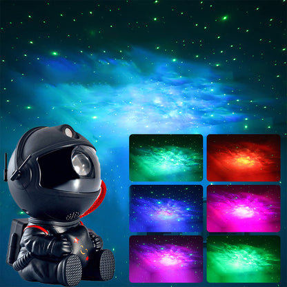 Astronaut Projector Galaxy Night Light Starry Sky Lamp for Bedroom Decor-Star