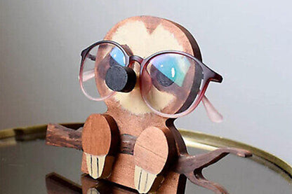 Animal Spectacle Holder Eyeglass Display Stand Sunglasses Holder Home Decoration-Sloth