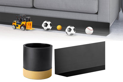 Under Couch Blocker Stop Things Going Under Sofa or Bed-Black